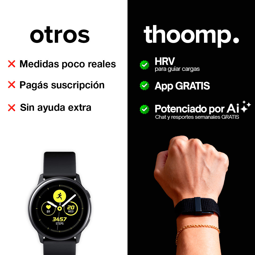 Thoomp - Datos Precisos para Deportistas Serios